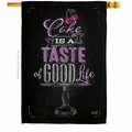 Patio Trasero Cake Taste Good Food Sweet 28 x 40 in. Double-Sided Vertical House Flags for  Banner Garden PA4070629